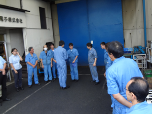 現場での紹介および顔合わせ