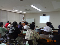 三洋電子を科学する（社内講習会）＋新入社員歓迎会