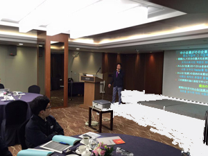 韓国釡山の東亜大学にて講演報告