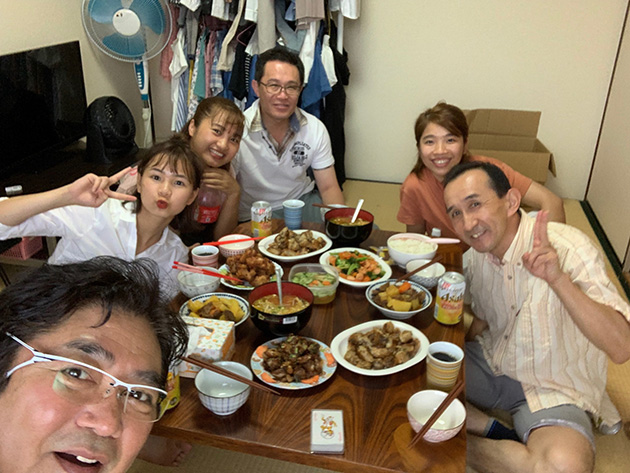 トナム実習生夕食会