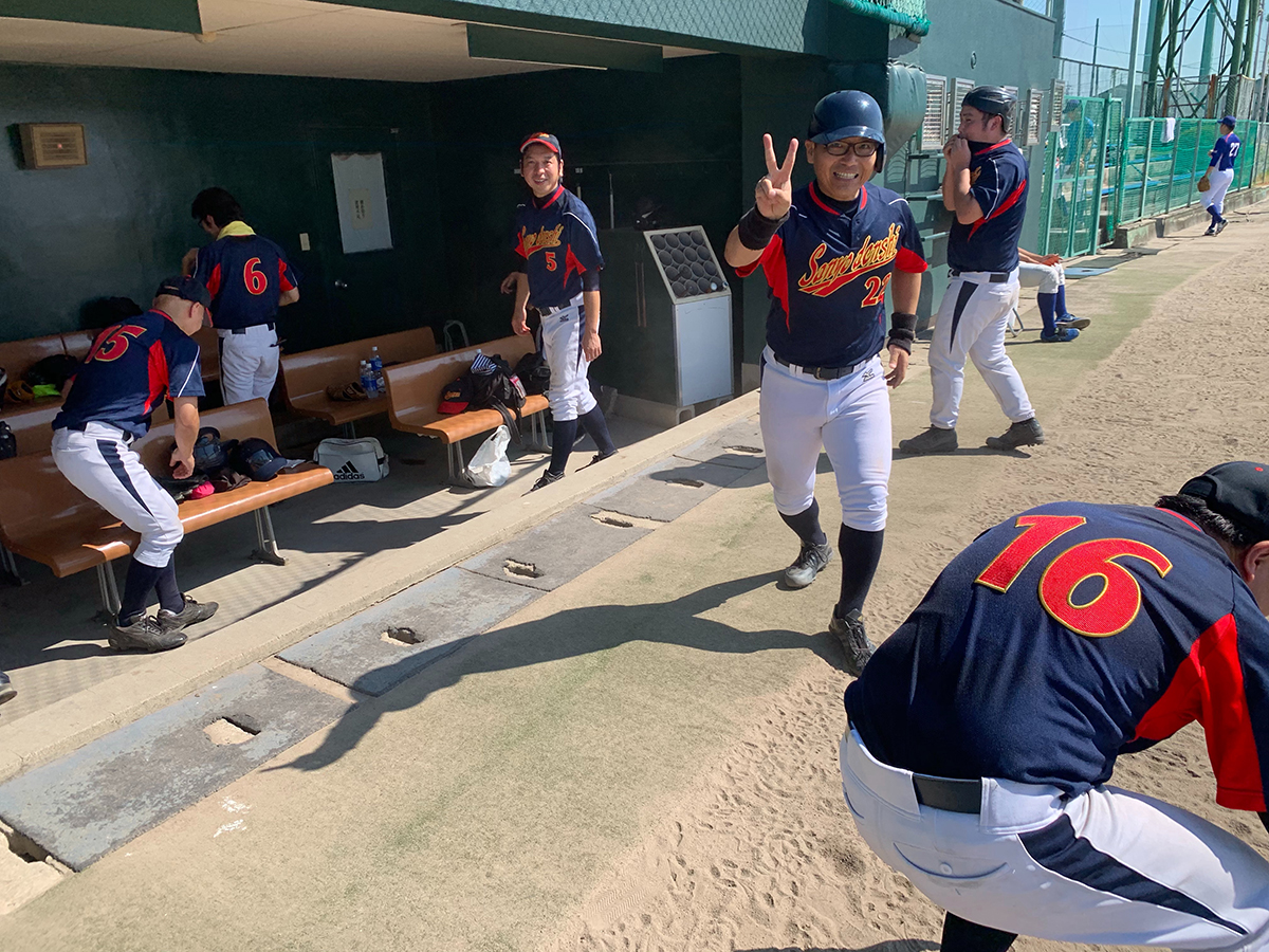 好調野球部 連勝！