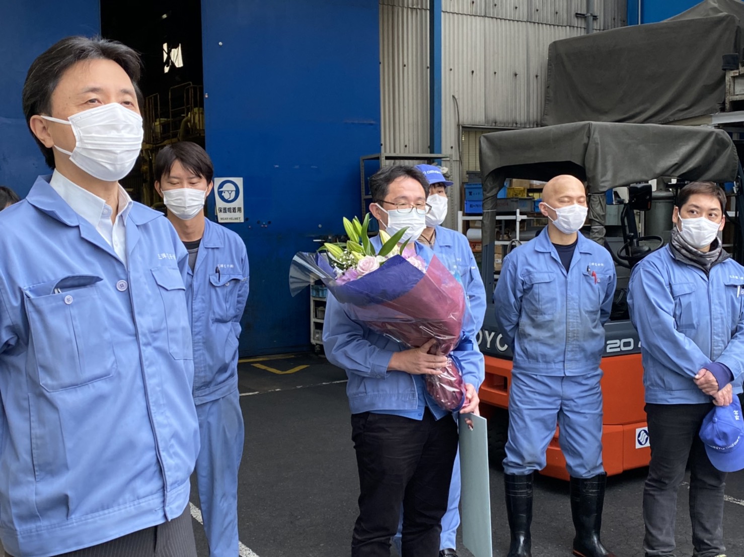 研修生の卒業報告