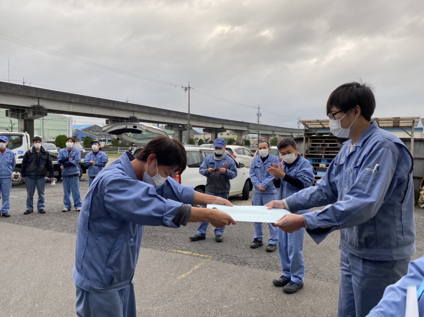 研修生の卒業報告