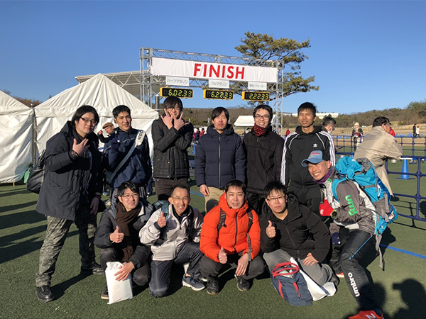 マラソン部　マラソンパラダイスに参加