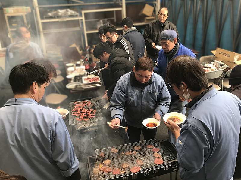 盛り上がった忘年会