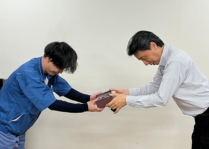 第４回熱処理コンテストにて準優勝受賞